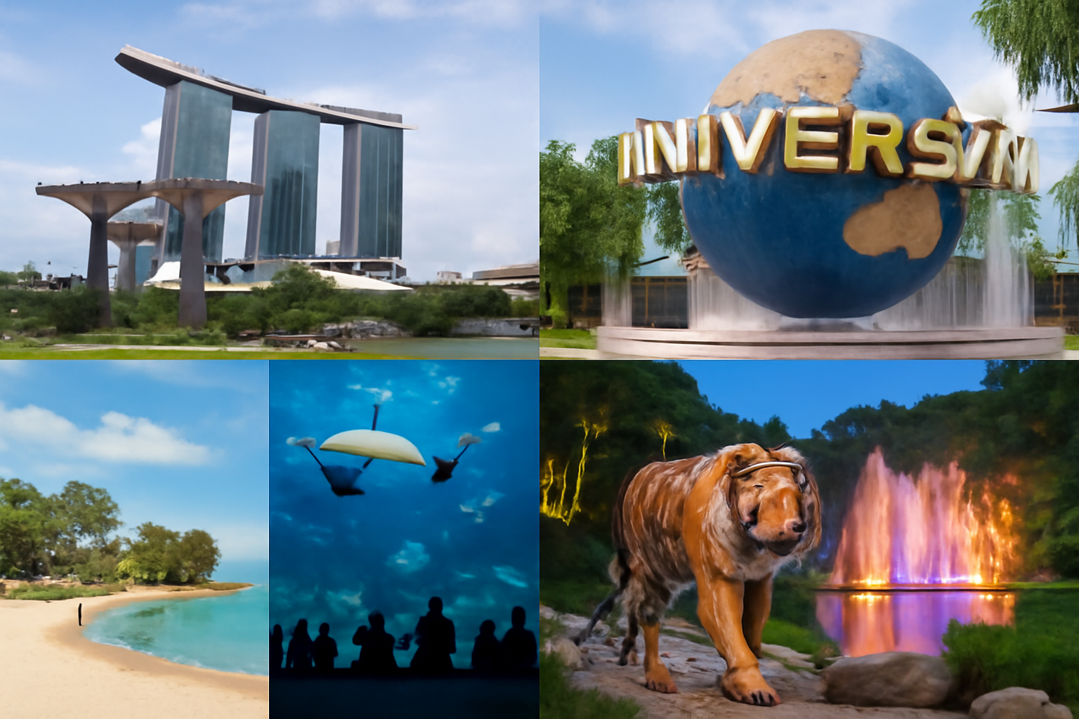 Explore Singapore’s Top Destinations: Marina Bay Sands and Sentosa Island