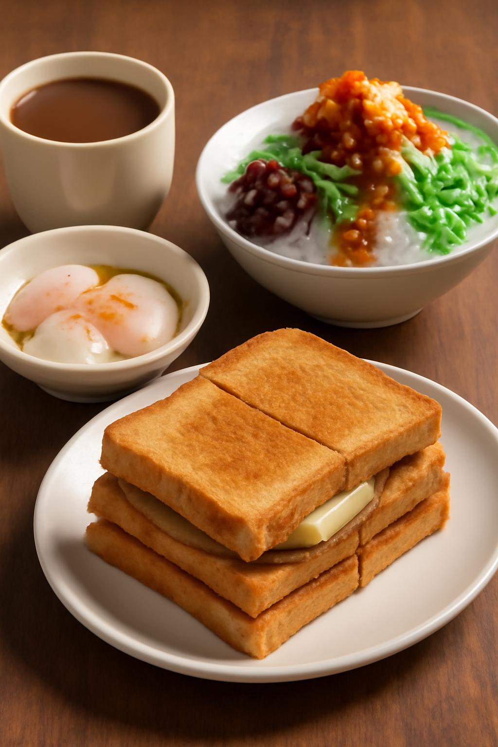 A Sweet Journey Through Singapore’s Traditional Desserts: Kaya Toast and Chendol