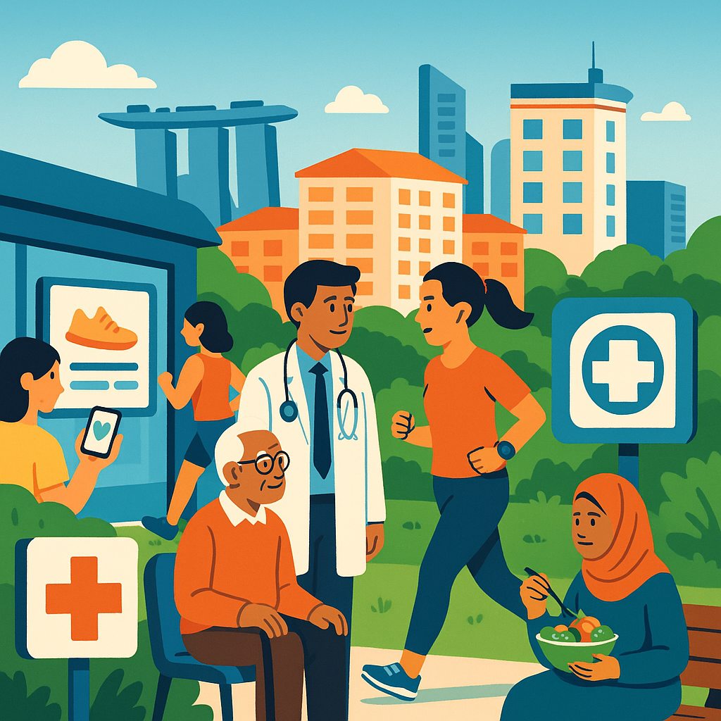 How Singapore’s Government Shapes the Health of Its People