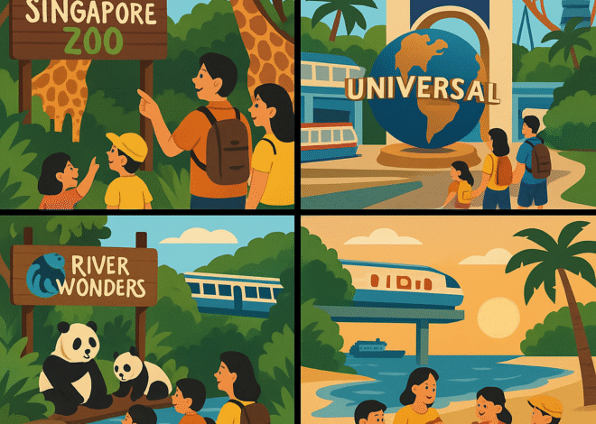 Exploring Singapore with Kids: A Journey from Jungle Trails to Roller Coasters