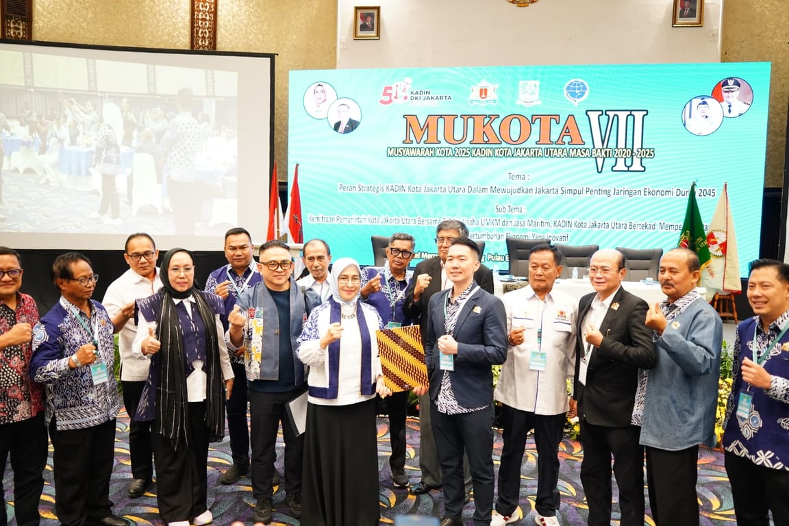 Kadin Jakarta Utara Siap Melaju, Arief Lim Terpilih sebagai Ketua Periode 2025–2030