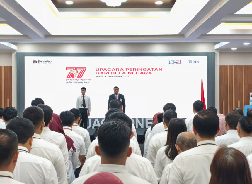 BRI Region 6/Jakarta 1 Laksanakan Upacara Peringatan Bela Negara Tahun 2025