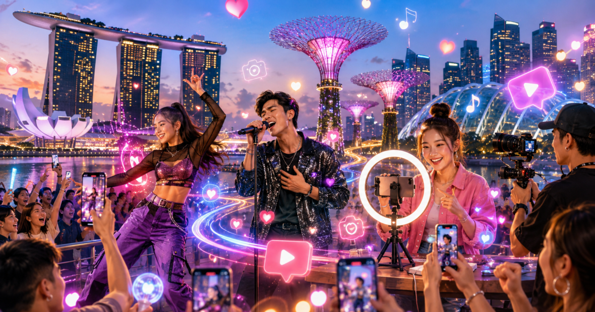 Social Media as a Catalyst for Entertainment Popularity in Singapore