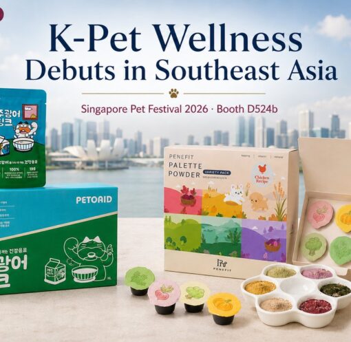 PETOAID’s Jeju Flounder Drink is a feline hydration broth made with Jeju olive flounder, designed to support cats’ voluntary water intake and daily wellness.
AI-assisted visual courtesy of HUFS GTEP Team WON:DER.  