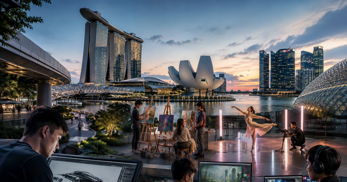 Inside Singapore’s 2026 Creative Industry Surge: Designers, Artists, and Digital Creators Drive Growth