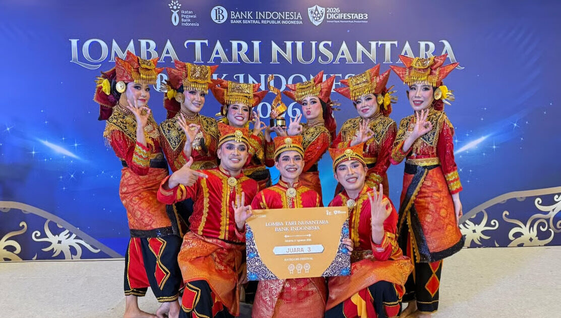 Tim Tari BRI Raih Juara 3 Lomba Tari Nusantara 2026 Bank Indonesia, Harumkan Nama Perusahaan Lewat Pelestarian Budaya