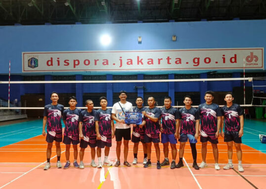Area Otista Raih Juara 2 Sportartcular BRI Region 6 Cabang Voli