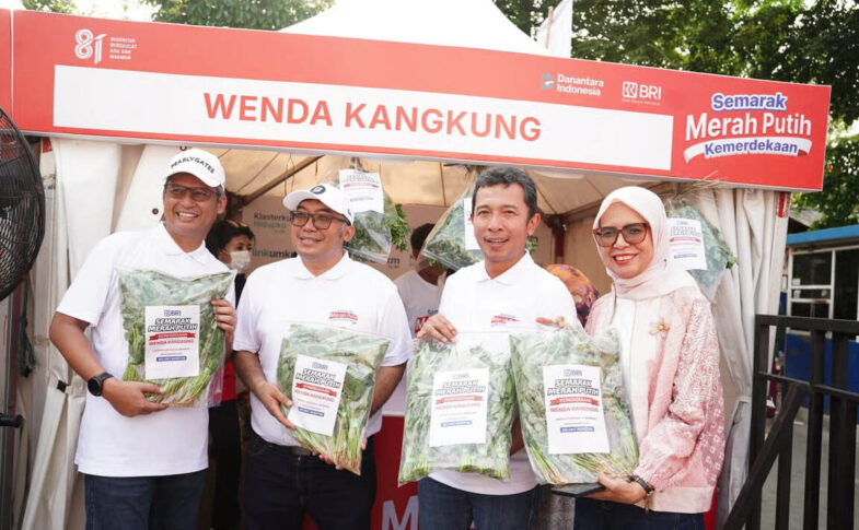 UMKM Binaan BRI Region 6 Antusias Ramaikan Festival Semarak Merah Putih di Pasar Malaka Rorotan