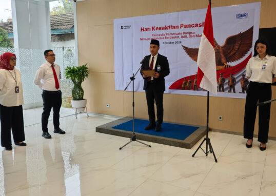 BRI BO Pantai Indah Kapuk Peringati Hari Kesaktian Pancasila dengan Khidmat dan Penuh Semangat Kebangsaan